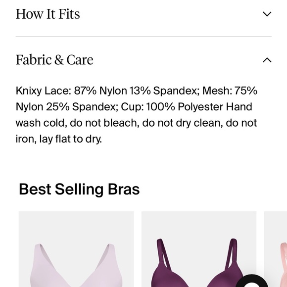 - Knix lace deep- V bralette in black - Picture 6 of 6